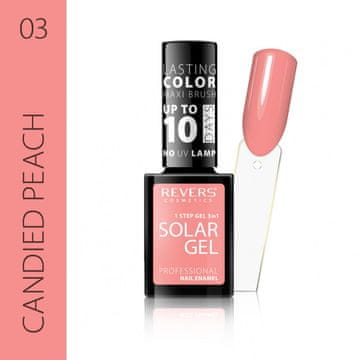 REVERS Lak za nohte Revers Solar Gel #03 12 ml, hibridni učinek do 10 dni