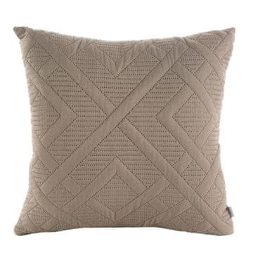 Eurofirany Enobarvna prevleka za vzglavnik, izdelana z vročo tehniko 40 cm