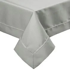 Eurofirany Namizni prt s fino srebrno obrobo, zavit 145 cm x 280 cm