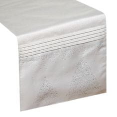 Eurofirany Božični namizni tekač v navadni barvi 35 cm x 180 cm