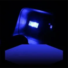 Northix Mini USB svetilka z LED - modra 
