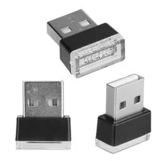 Northix Mini USB svetilka z LED - bela 