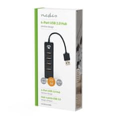 Northix USB-Hub 2.0 - 4x USB-vrata
