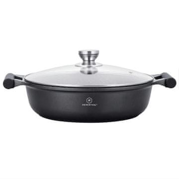 Northix Plitka posoda s pokrovom, 7,0 L - Ø 34 cm