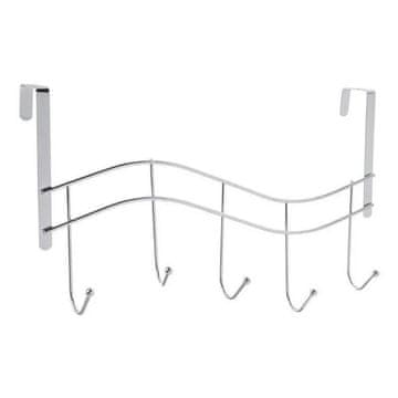 Northix Obešalnik za vrata s 5 kavlji