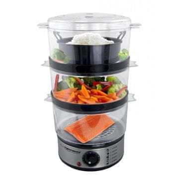 Northix Esperanza - Parni kuhalnik, 400 W - 7,5 L