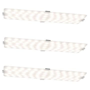 Paulmann set treh LED luči za garnituro s senzorjem SOFTPAD 3x6,6W, bela samolepljiva, 2700K, 1716 lm