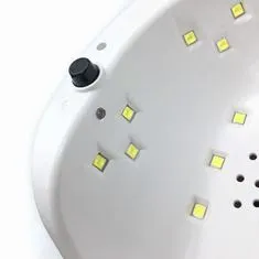 Northix LED/UV lučka za nohte F5 - bela 