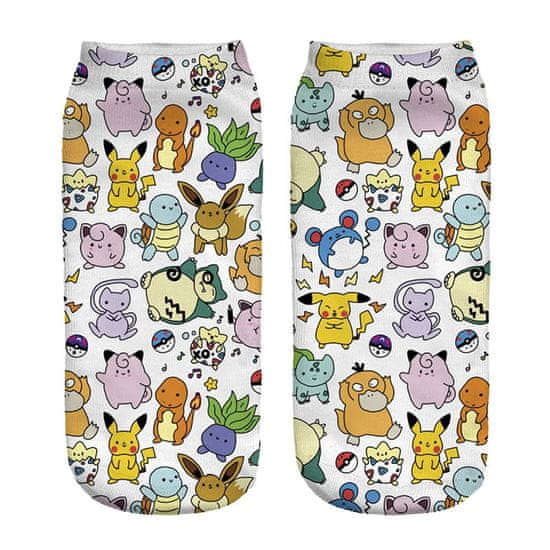 Northix Pokémon nogavice za gležnje št. 9