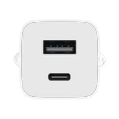 Xiaomi mi travel charger gan 65w usb / usb type c polnilec bel (bhr5515gl)