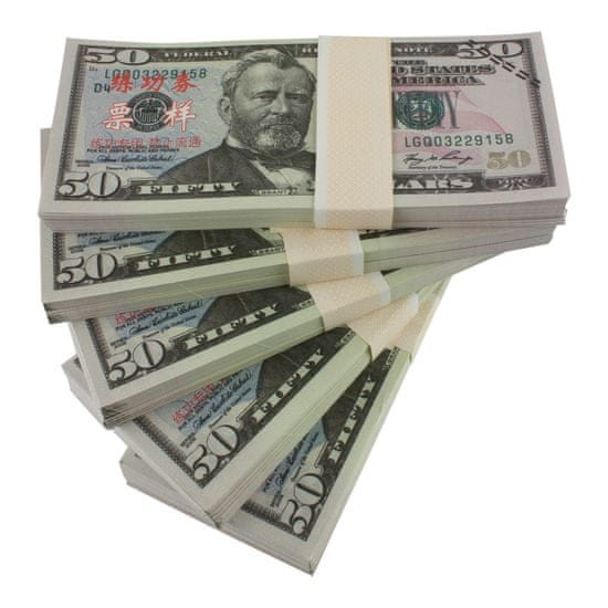 Northix Ponarejen denar - 50 ameriških dolarjev (100 bankovcev)