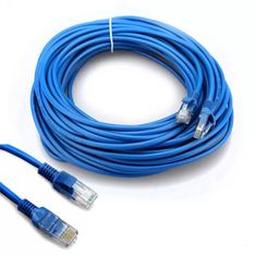 Northix 200 cm Cat5e 1000 Mbps Ethernet/omrežni kabel - moder 