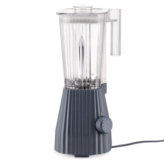 Alessi Plisse blender, mešalnik 700W / 1,5l / 23,5x18,5xh42,5cm / siv / termoplastica