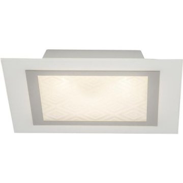Brilliant stropna LED luč ROLANDA 10W, mat krom, 3000 K, 750 lm