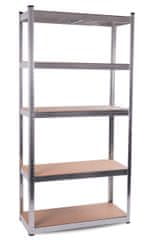 Kovinski regal 180x90x40 cm 5 polic