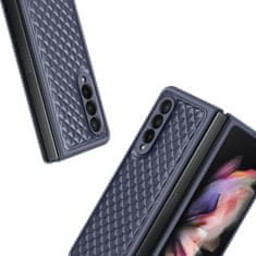Dux Ducis Venice usnje ovitek za Samsung Galaxy Z Fold 3, modro