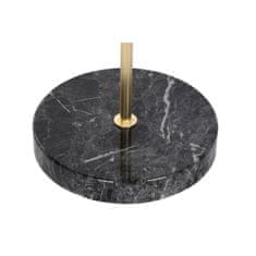 DKD Home Decor Stranska mizica DKD Home Decor Črna Transparent Golden Crystal Steel 45 x 45 x 50 cm