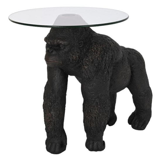 DKD Home Decor Stranska mizica DKD Home Decor Gorilla Crystal Magnezij (75 x 45 x 57 cm)