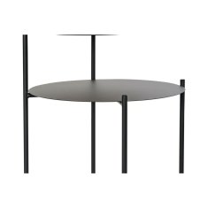 DKD Home Decor Stranska mizica DKD Home Decor Črna kovina Les Modern (45 x 45 x 53,5 cm)