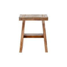 DKD Home Decor Stranska mizica DKD Home Decor Bela Naravna 40 x 30 x 50 cm 41 x 30,5 x 50 cm