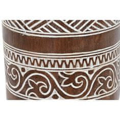 DKD Home Decor Stranska mizica DKD Home Decor Bela Naravna 28 x 28 x 50 cm 29 x 29 x 50 cm