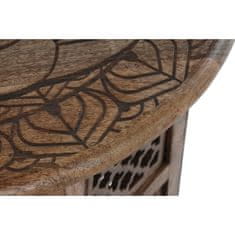 DKD Home Decor stranska miza, mangov les, 54 x 54 x 53 cm