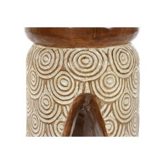 DKD Home Decor Stranska mizica DKD Home Decor Natural White Albasia wood (29 x 29 x 49 cm) (30 x 30 x 50 cm)