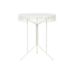 DKD Home Decor Stranska mizica DKD Home Decor Metal White (60 x 60 x 70 cm)