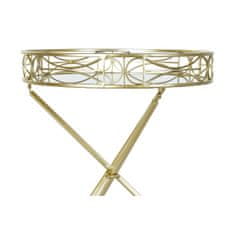 DKD Home Decor Stranska mizica DKD Home Decor Mirror Golden Metal (48,5 x 48,5 x 58,5 cm)
