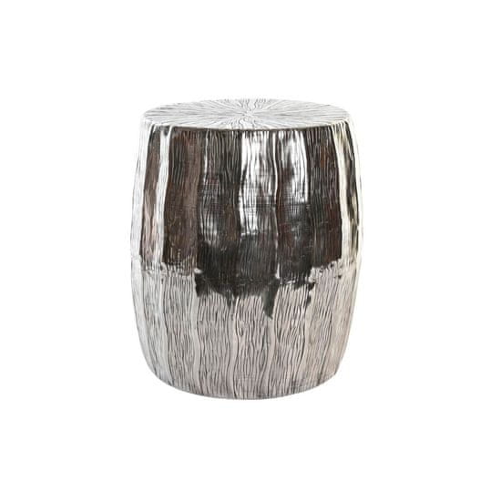 DKD Home Decor Stranska mizica DKD Home Decor Silver Aluminium 40 x 40 x 45 cm
