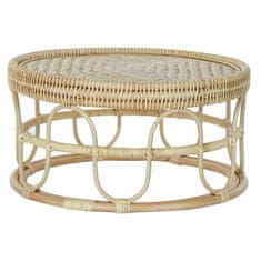 DKD Home Decor Stranska mizica DKD Home Decor Naravni les Bambus 70 x 70 x 36 cm