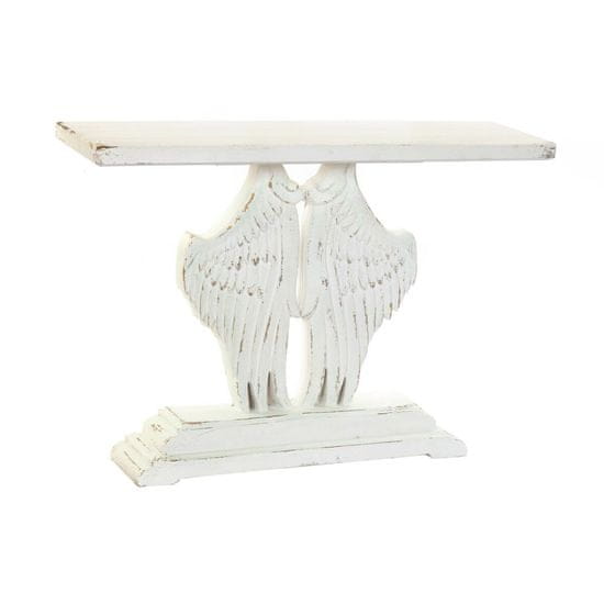 DKD Home Decor Konzola DKD Home Decor Bela Večbarvna Les Kovina 30 x 40 cm 120 x 34 x 85 cm
