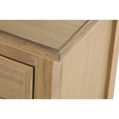 DKD Home Decor Nočna omarica DKD Home Decor Naravna jelka 42 x 33 x 63 cm