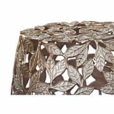 DKD Home Decor Stranska mizica DKD Home Decor Bakreni aluminij List rastline (40 x 40 x 45 cm)