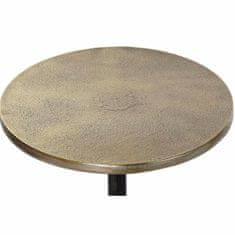 DKD Home Decor Komplet 2 majhnih mizic DKD Home Decor Black Golden 40 x 40 x 61 cm