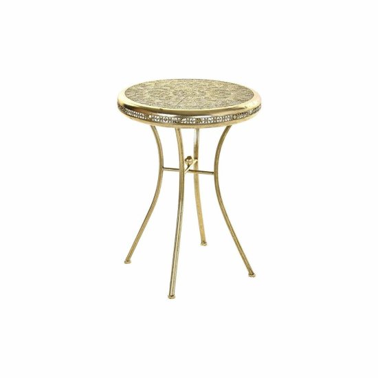 DKD Home Decor Stranska mizica DKD Home Decor Golden Metal Arab (42 x 42 x 57 cm)