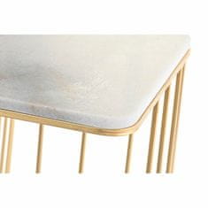 DKD Home Decor Komplet 2 majhnih mizic DKD Home Decor Golden 45,4 x 37,5 x 73 cm