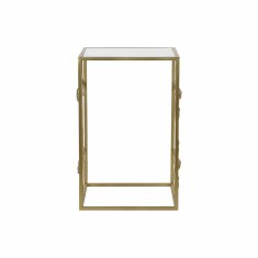 DKD Home Decor Stranska mizica DKD Home Decor Zrcalo Flower Golden Metal (38 x 38 x 59,5 cm)