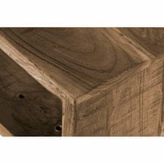 DKD Home Decor Konzola DKD Home Decor Rjava črna kovina Mango les 118 x 30 x 76 cm