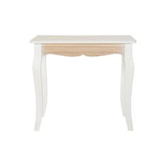 DKD Home Decor Garnitura 3 miz DKD Home Decor Bela Naravni les MDF Les 53 x 35 x 47 cm