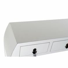 DKD Home Decor Konzola DKD Home Decor White Silver Fir MDF Wood (96 x 26 x 80 cm)