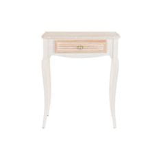 DKD Home Decor Konzola DKD Home Decor 60 x 40 x 72,5 cm Naravni les Bela MDF les