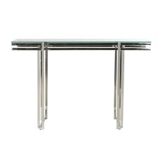 DKD Home Decor Konzola DKD Home Decor Crystal Silver Nerjaveče jeklo Moderno (120 x 40 x 78 cm)