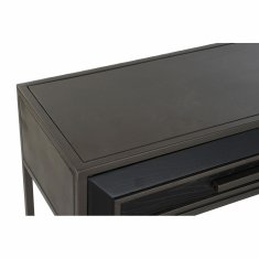 DKD Home Decor Konzola DKD Home Decor 121 x 33 x 81 cm Črna kovina MDF les