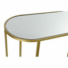 DKD Home Decor Konzola DKD Home Decor Ogledalo Crystal Golden Metal Modern (102 x 36 x 79 cm)