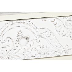 DKD Home Decor Konzola DKD Home Decor Bela jelka MDF les 120 x 35 x 80 cm
