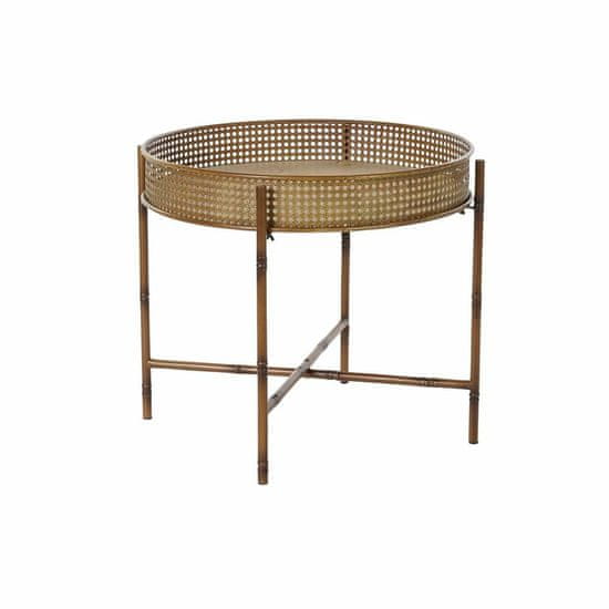 DKD Home Decor Stranska mizica DKD Home Decor 59 x 59 x 50 cm Naravna kovina