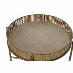 DKD Home Decor Stranska mizica DKD Home Decor 59 x 59 x 50 cm Naravna kovina