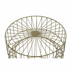 DKD Home Decor Stranska mizica DKD Home Decor Golden Metal (40,5 x 40,5 x 46 cm)