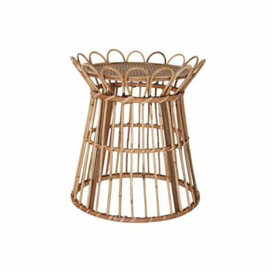 DKD Home Decor Stranska mizica DKD Home Decor Brown Crystal 42 x 42 x 45 cm